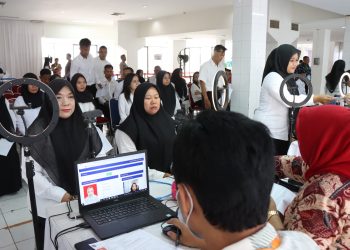 Peserta PPPK Binjai Ikuti Seleksi Kompetensi CAT di Medan