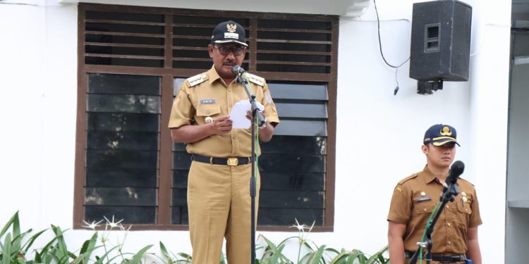 Wali Kota Pimpin Apel Gabungan ASN Pemko Binjai