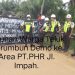 Area PT. PHR Jl. Impah Didemo Masyarakat Teluk Berumbun