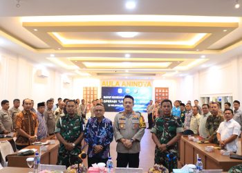 Jelang Nataru, Pemko Binjai Ikuti Rakor Operasi Lilin Toba 2024