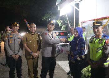 Kapolres Langkat Tinjau Kesiapan Pos Pengamanan Natal dan Tahun Baru
