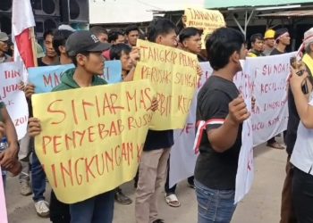 Aliansi Masyarakat Nerbit : Sinarmas Group Silahkan Berinvestasi Tapi Jangan Merusak Kampung Kami