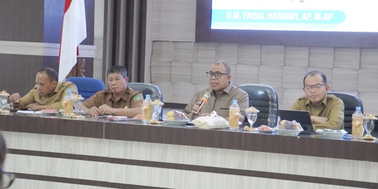 Pj. Bupati Langkat Pimpin RAKORPEM: Dorong Kolaborasi untuk Wujudkan Asta Cita Presiden RI