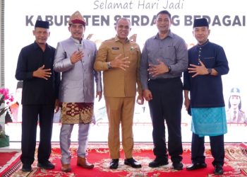 Pj Bupati Langkat Hadiri HUT Sergai ke-21: Semangat Kolaborasi untuk Kemajuan Bersama