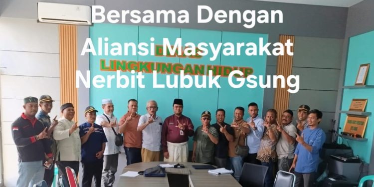 Penimbunan Sungai Nerbit Kecil Bakalan Dijadikan Atensi Dinas LH Dumai dan APH