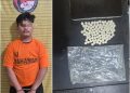 Pengedar 99 Butir Pil Ekstasi Dibekuk Polisi