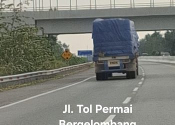 Jalan Tol Permai Bergelombang Tak Nyaman Dilalui