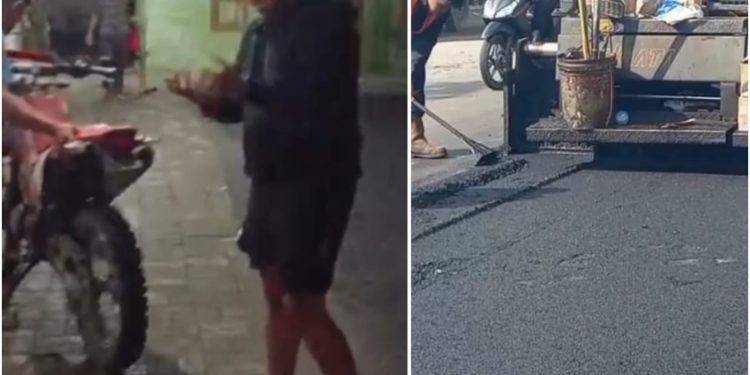 Minim Rambu Keselamatan Proyek Jalan Sebabkan Pengendara Alami Kecelakaan