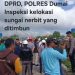 Ketua LPMK Lubuk Gaung Buka Suara Sungai Nerbit Ditimbun Pelaku Bisa Dipidana dan Denda