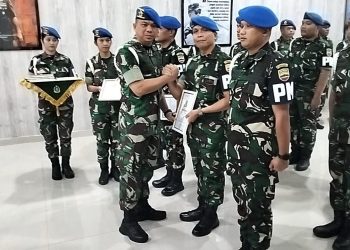 Berhasil Ungkap Kasus Pembunuhan Oknum TNI, 8 Personel Corps Polisi Militer Terima Piagam Penghargaan dari Dandenpom I/5.