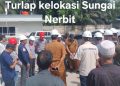 Sinyalemen OSM Belum Kantongi Izin Penimbunan Sungai Nerbit Komisi II DPRD Turlap ke Lokasi