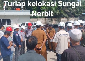 Sinyalemen OSM Belum Kantongi Izin Penimbunan Sungai Nerbit Komisi II DPRD Turlap ke Lokasi
