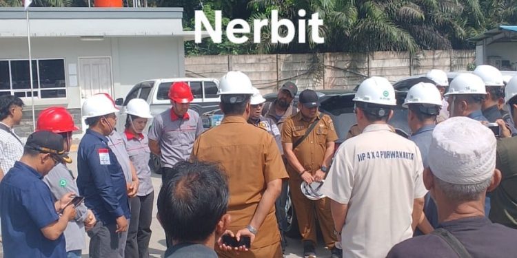 Sinyalemen OSM Belum Kantongi Izin Penimbunan Sungai Nerbit Komisi II DPRD Turlap ke Lokasi