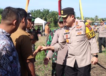 Polres Binjai Buka 18 Hektar Lahan Pertanian Dukung Program Ketahanan Pangan