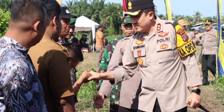 Polres Binjai Buka 18 Hektar Lahan Pertanian Dukung Program Ketahanan Pangan