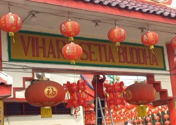 Vihara Setia Budha Binjai Gelar Persiapan Sambut Imlek 2025