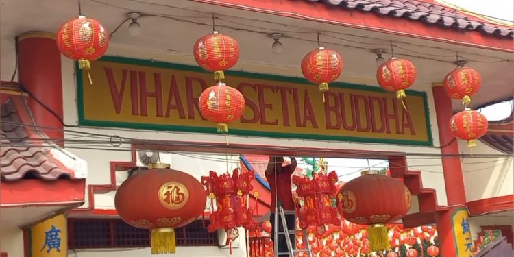 Vihara Setia Budha Binjai Gelar Persiapan Sambut Imlek 2025