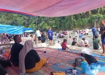 Liburan Tahun Baru, Objek Wisata Namusira-sira Ramai Diserbu Pengunjung