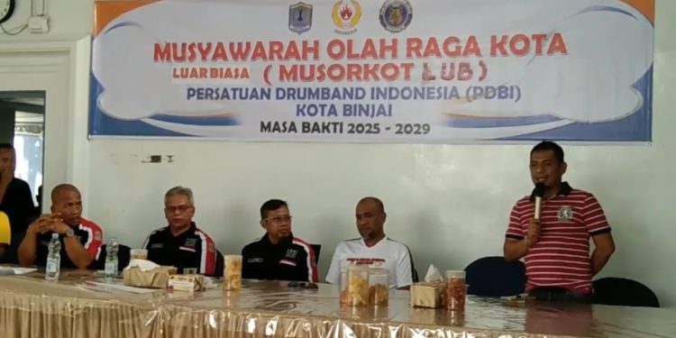 Azrai Terpilih Sebagai Ketua PDBI Binjai Masa Bakti 2025-2029