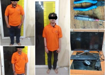 Kawanan Maling Rumah Kosong dan Kantor Pemerintah Akhirnya Diciduk Polisi