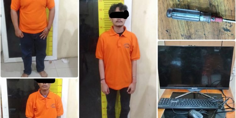 Kawanan Maling Rumah Kosong dan Kantor Pemerintah Akhirnya Diciduk Polisi
