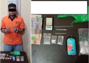 Pria 22 Tahun Ini Ditangkap Kasus Sabu, Barbutnya 2,51 Gram