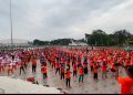Minggu Bugar Bersama Disporasu dan KORMI Makin Diminati Masyarakat