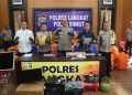 Polres Langkat Tangani 55 Kasus Kriminal, 70 Tersangka Diamankan