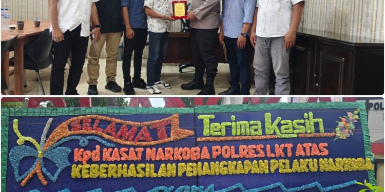 Berantas Judi dan Narkoba, Kapolres Langkat Terima Penghargaan Dari Mahasiswa dan Masyarakat