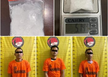 Mobil Bandar Narkoba Dikejar Polisi 3 Orang Diamankan