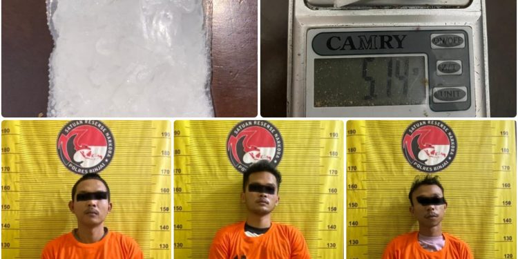 Mobil Bandar Narkoba Dikejar Polisi 3 Orang Diamankan