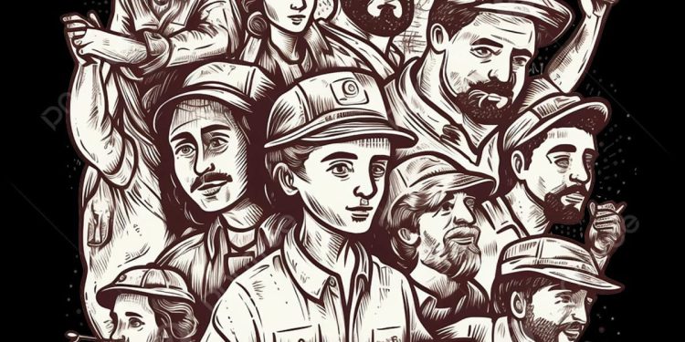 Aliansi Serikat Buruh Sei Sembilan Kompak 1000 Buruh Diturunkan Melakukan Aksi Unjuk Rasa