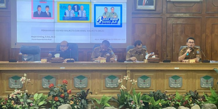 Wakil Wali Kota Binjai Tekankan Inovasi dan Kolaborasi dalam Sinkronisasi RPJMD 2025-2029