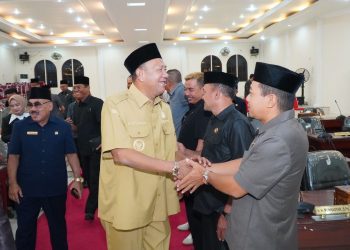 Bupati Langkat Syah Afandin Sampaikan LKPJ 2024 di Rapat Paripurna DPRD