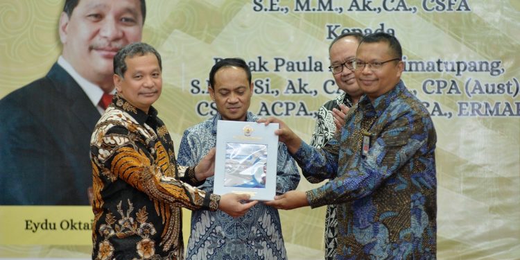 Bupati Langkat Ondim Hadiri Sertijab Kepala BPK Sumut, Dorong Sinergi Pengawasan Keuangan