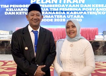 Ketua TP PKK Langkat Endang Kurniasih Dilantik Kahiyang Ayu, Siap Kolaborasi untuk Kesejahteraan Masyarakat