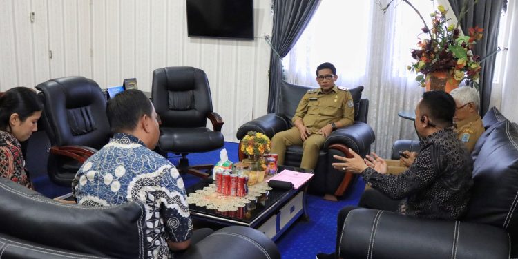 Wakil Wali Kota Binjai Terima Audiensi dengan BNN, Bahas Sinergitas Rehabilitasi Penyalahgunaan Narkotika