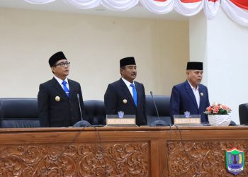 Amir Hamzah – Hasanul Jihadi Sampaikan Visi “Maju dan Sejahtera” di Rapat Paripurna DPRD Kota Binjai