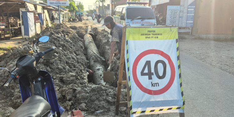 Warga Kesal Proyek Pipa Air Dikorek Lagi, Bikin Macet Ganggu Kenyamanan