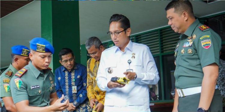 Kunjungan Wali Kota Medan, Denpom 1/5 Perkenalkan Alutsista Canggih untuk Keamanan Kota