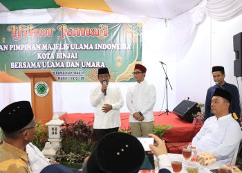 Perkuat Ukhuwah Islamiyah, Wali Kota dan Wakil Wali Kota Binjai Hadiri Buka Puasa Bersama oleh MUI Kota Binjai