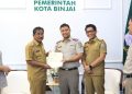 BPN Kota Binjai Serahkan 2.280 Persil Sertifikat Aset Tanah Pemko Binjai