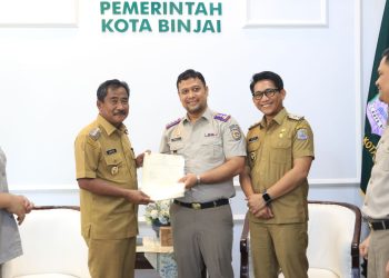 BPN Kota Binjai Serahkan 2.280 Persil Sertifikat Aset Tanah Pemko Binjai