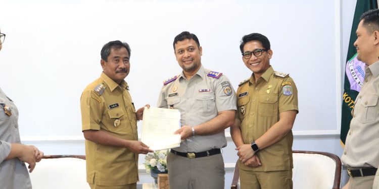 BPN Kota Binjai Serahkan 2.280 Persil Sertifikat Aset Tanah Pemko Binjai