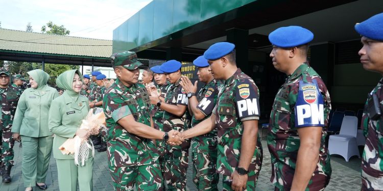 Safari Ramadhan 1446 H, Pangdam I/BB Sambangi Markas Denpom 1/5 Medan