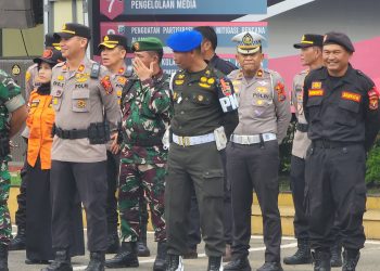 Denpom I/5 Ikut Apel Gelar Pasukan Operasi Ketupat Toba 2025 di Medan