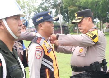 Polres Binjai Siap Gabungan Amankan Lebaran, 612 Personil Diturunkan
