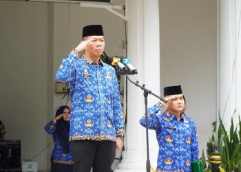 Bupati Langkat Tegaskan Efisiensi Anggaran dan Disiplin ASN di Upacara HKN