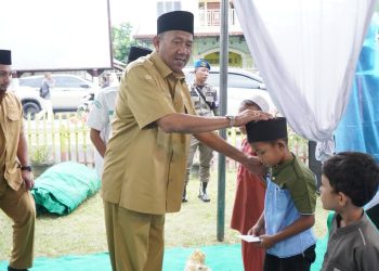 Bupati Langkat Syah Afandin Launching Desa Digital Teluk Bakung dan Tutup Safari Ramadhan