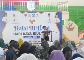 Hadiri Halalbihalal Tenaga Pendidik se-Kota Binjai, Wali Kota Ajak Jadikan Idulfitri Sebagai Tonggak Awal Membuka Lembaran Baru